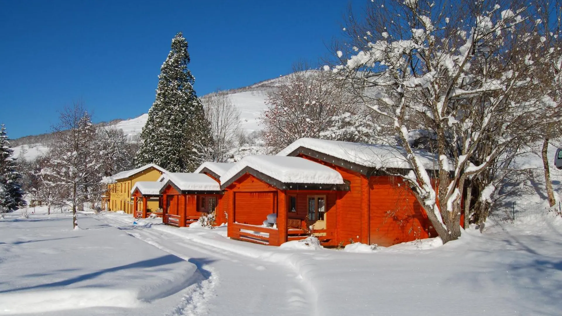 Chalet En Bois Ascou Franciaország
